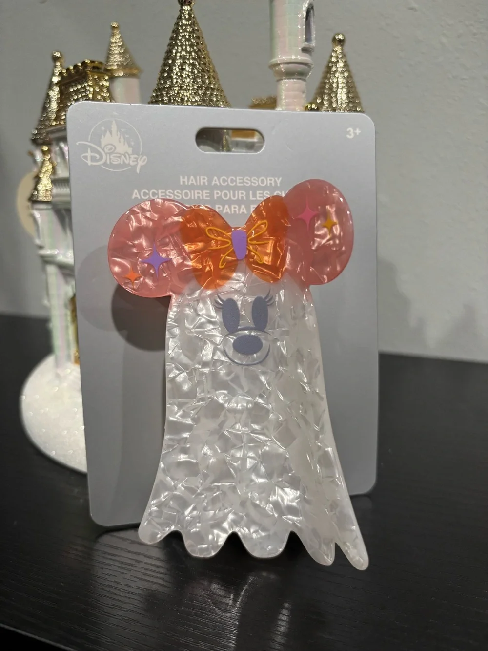 Disneyland Minnie Mouse Ghost Hair Clip - 2026 Collection - NWT!!